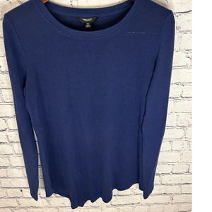 Women's Simply Vera Vera Wang Royal Blue Sweater size Medium